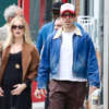 NYC 2026 Downtown Restaurant Sebastian Stan Jacket front view