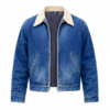 NYC 2026 Downtown Restaurant Sebastian Stan Jacket model style