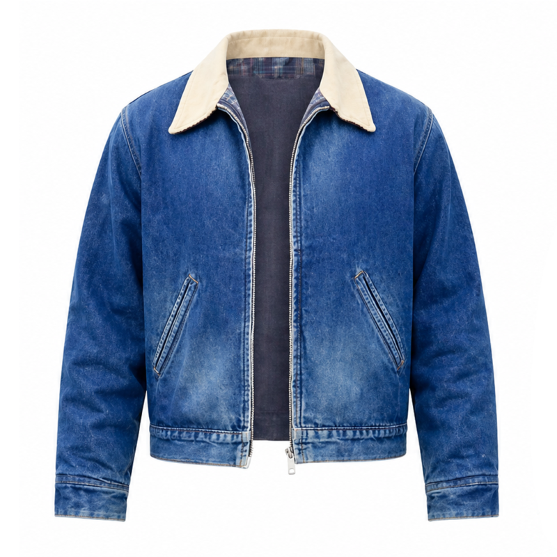 NYC 2026 Downtown Restaurant Sebastian Stan Jacket model style