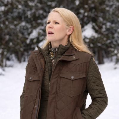 Sheriff Country S01 Kelli O'Hara Quilted Vest front view