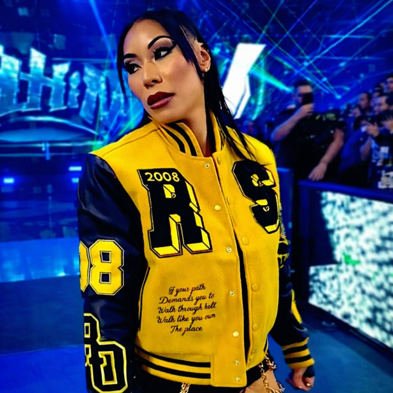 SmackDown 2026 Mia Yim Jacket outfit look