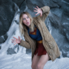 Supergirl 2026 Milly Alcock Jacket front view