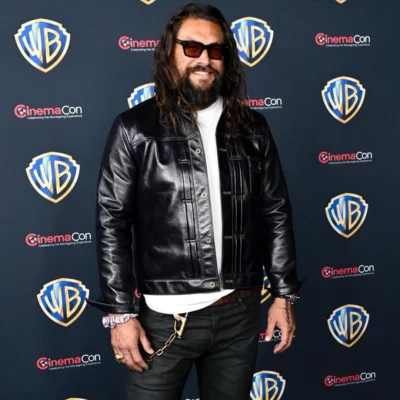 Supergirl CinemaCon Jason Momoa Jacket front view