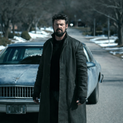 The Boys S05 Karl Urban Coat front view