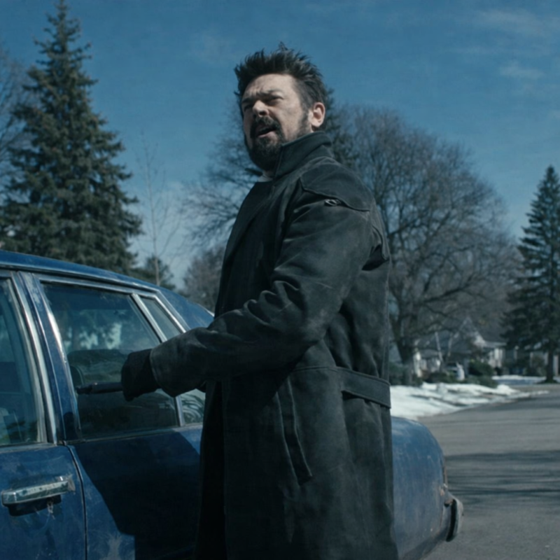 The Boys S05 Karl Urban Coat street style