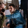 The Hunting Party S02 Josh McKenzie Blue Jacket fashion wear