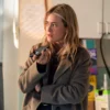 The Hunting Party S02 Melissa Roxburgh Brown Coat model style