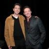 The Sheep Detectives Premiere Nicholas Braun Jacket outfit look
