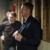 Tracker S03 Justin Hartley Black Coat fashion wear
