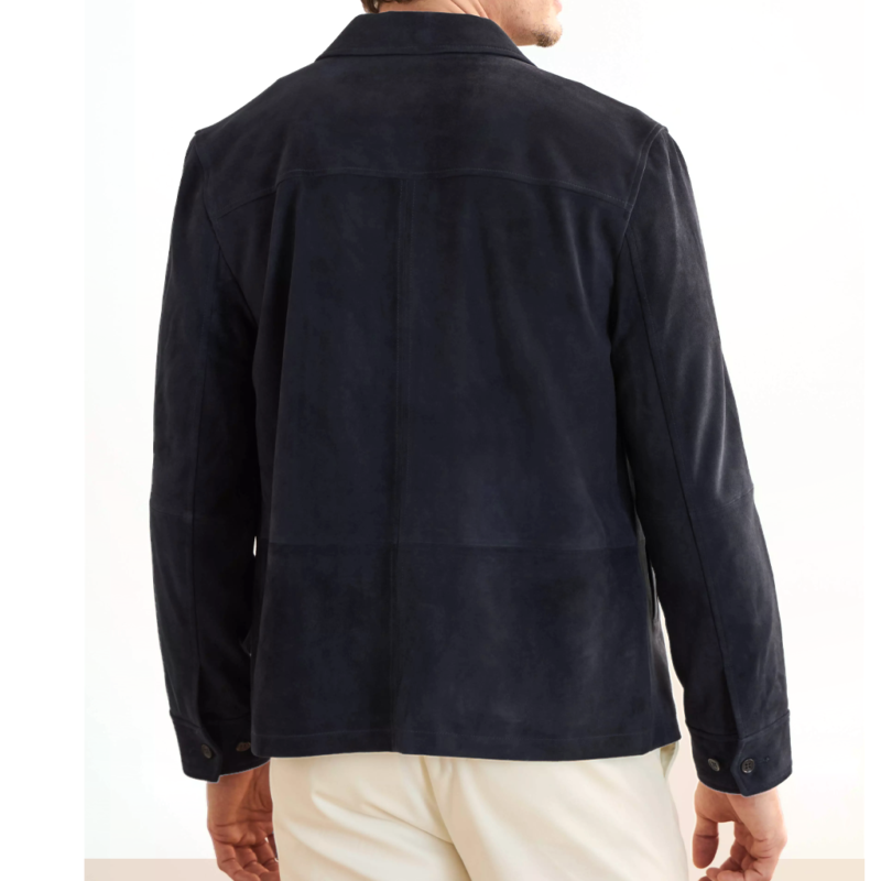 Tracker S03 Justin Hartley Blue Jacket fashion wear