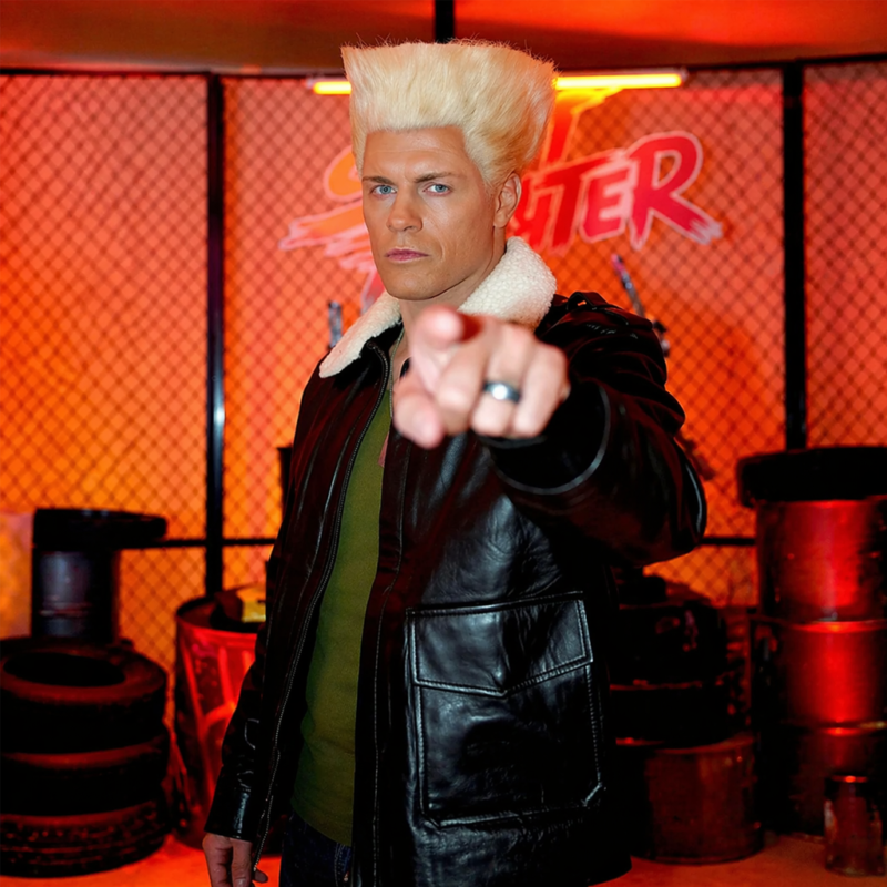 Trailer Party Street Fighter 2026 Cody Rhodes Jacket fashion wear