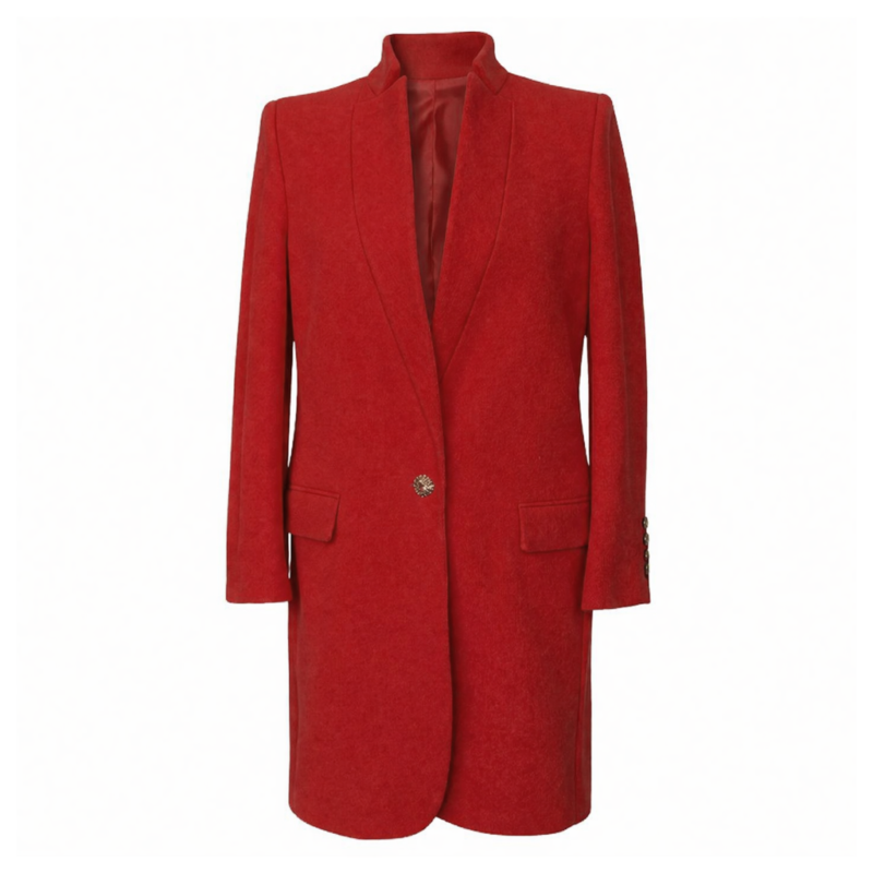 Will Trent S04 Iantha Richardson Coat model style