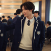 XO, Kitty S03 Min Ho Moon Blue Blazer front view
