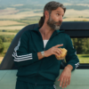 You Me & Tuscany Marco Calvani Track Jacket outfit look