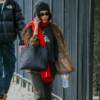 NYC 2026 Zoe Kravitz Brown Jacket fashion wear