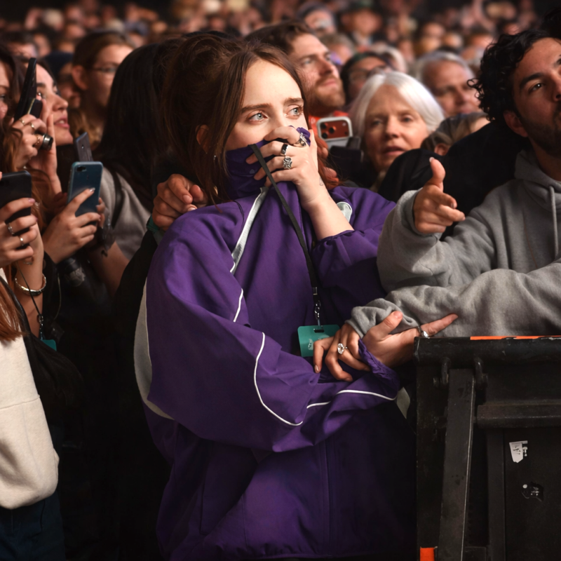 Coachella 2026 Billie Eilish Jacket outfit look