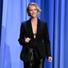 The Tonight Show Starring Jimmy Fallon Charlize Theron Blazer street style