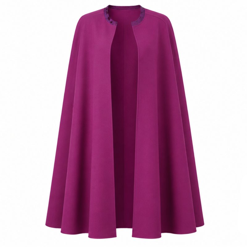 50th Anniversary Celebration Cape Queen Camilla Coat model style