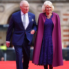 50th Anniversary Celebration Cape Queen Camilla Coat outfit look