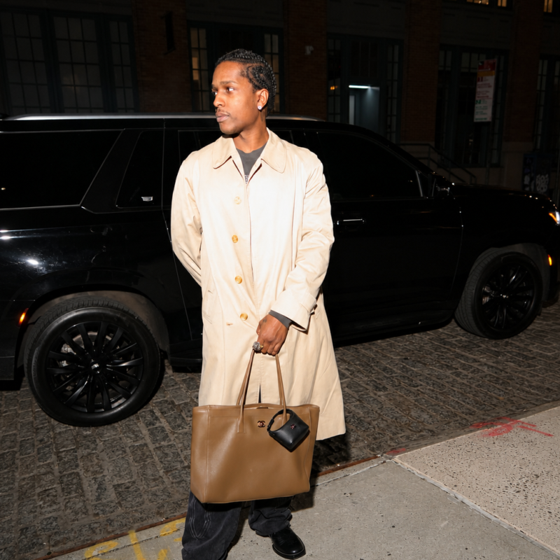 Birthday Celebration 2026 A$AP Rocky Long Coat outfit look