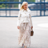 Airbus Defence and Space 2026 Sophie White Jacket street style