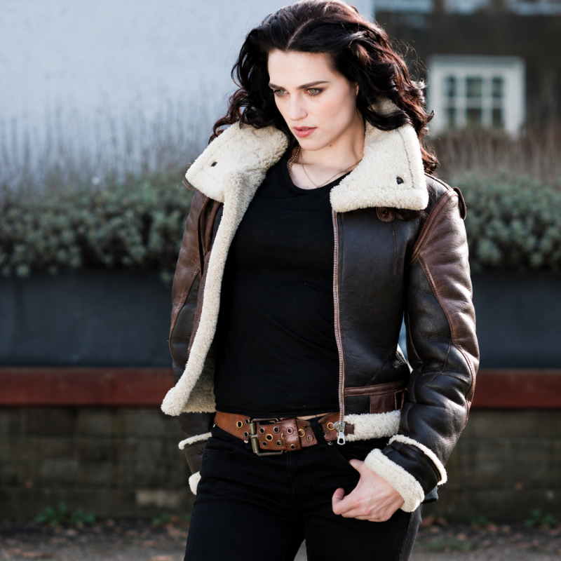 B3 Shearling Katie McGrath Jacket