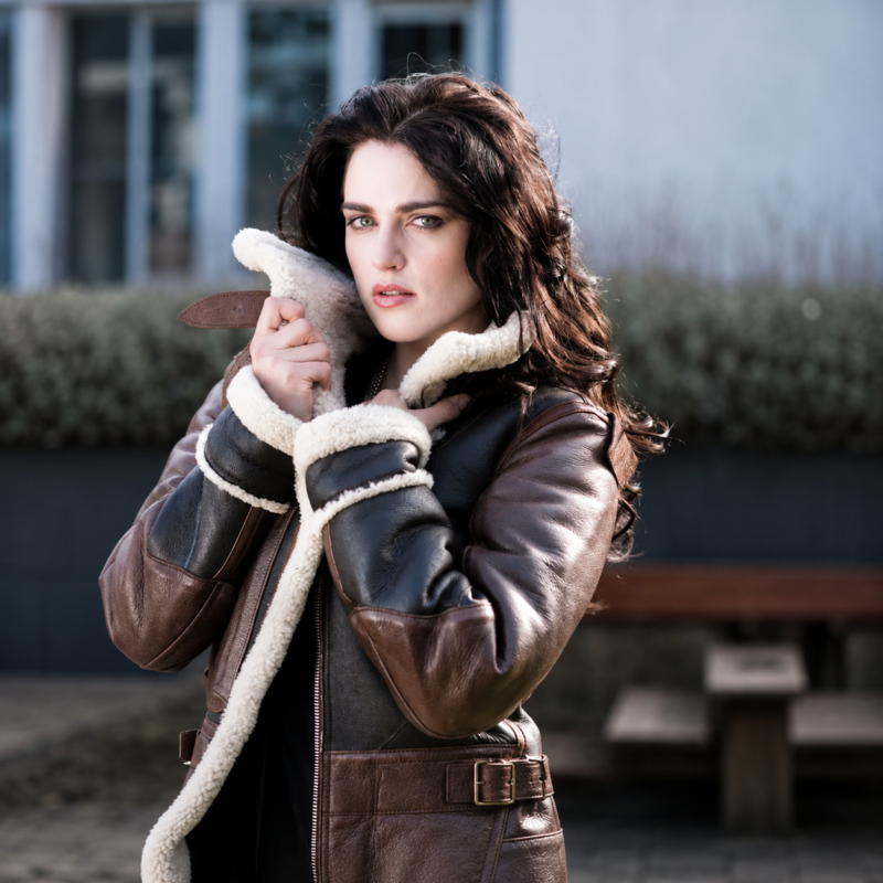 B3 Shearling Katie McGrath Jacket
