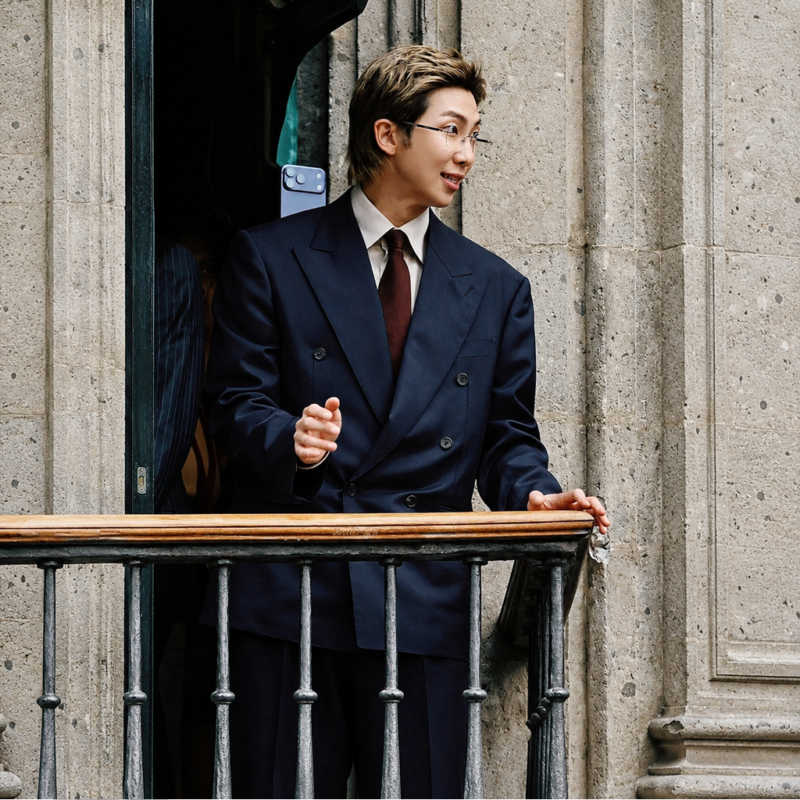 BTS National Palace 2026 Kim Nam-Joon Suit outfit look