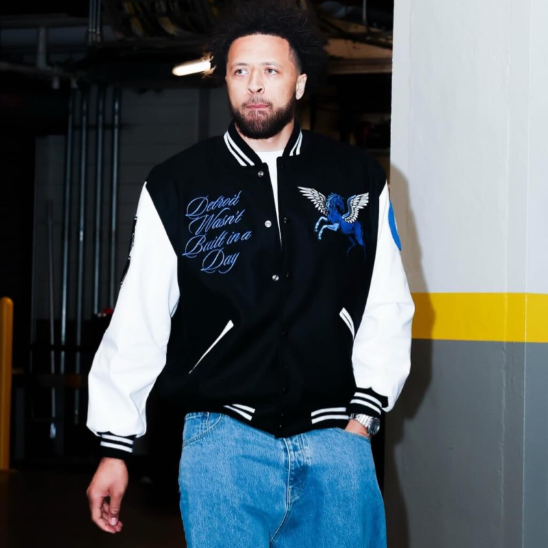 Cade Cunningham Ford 2026 Jacket outfit look