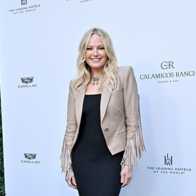 Calamigos Ranch Celebration Malin Ã…kerman Fringe Blazer front view