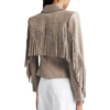 Calamigos Ranch Celebration Malin Ã…kerman Fringe Blazer fashion wear