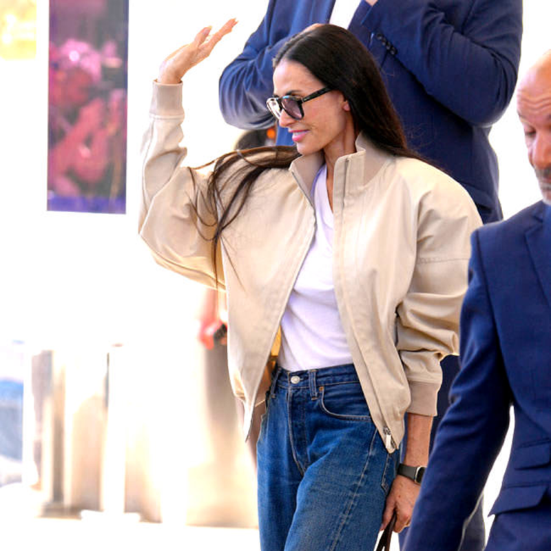 Cannes Film Festival 2026 Demi Moore Jacket fashion wear