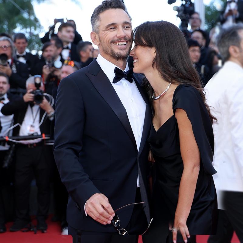 Cannes Film Festival Photocall James Franco Suit street style