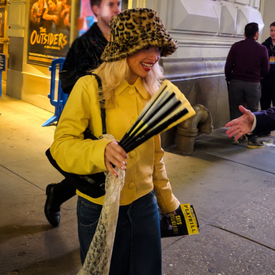 Cats The Jellicle Ball Sabrina Carpenter Yellow Jacket front view