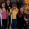 Cats The Jellicle Ball Sabrina Carpenter Yellow Jacket street style
