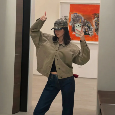 Coachella 2026 Kendall Jenner Jacket front view