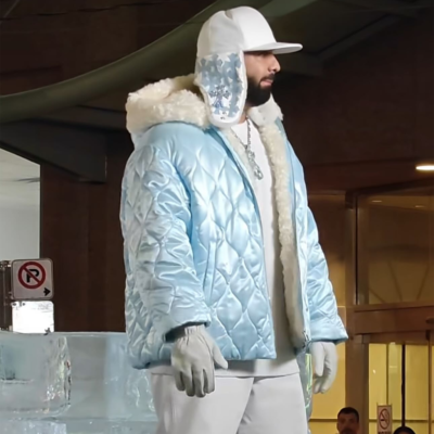 Drake Iceman Puffer Jacket front view