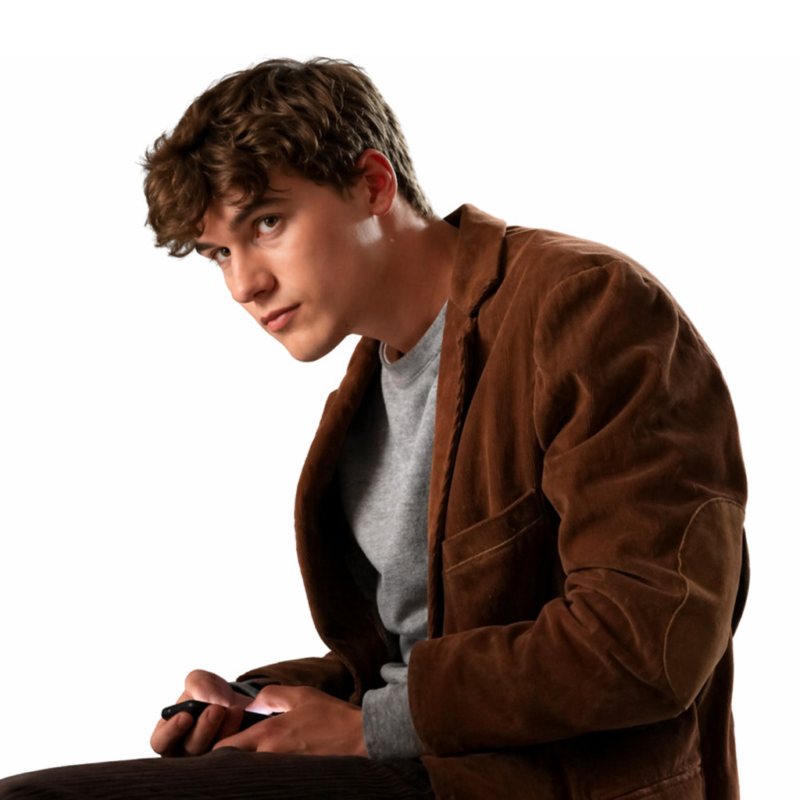Driverâ€™s Ed Sam Nivola Blazer outfit look