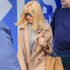 Dutton Ranch Premiere Kelly Reilly Coat front view
