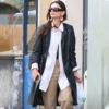 Paris 2026 Emily Ratajkowski Coat street style