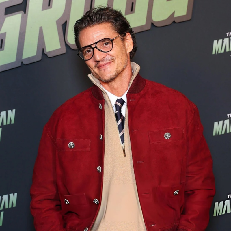Fan Event The Mandalorian And Grogu Pedro Pascal Jacket outfit look