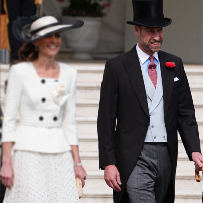 Garden Party 2026 Prince William Coat front view