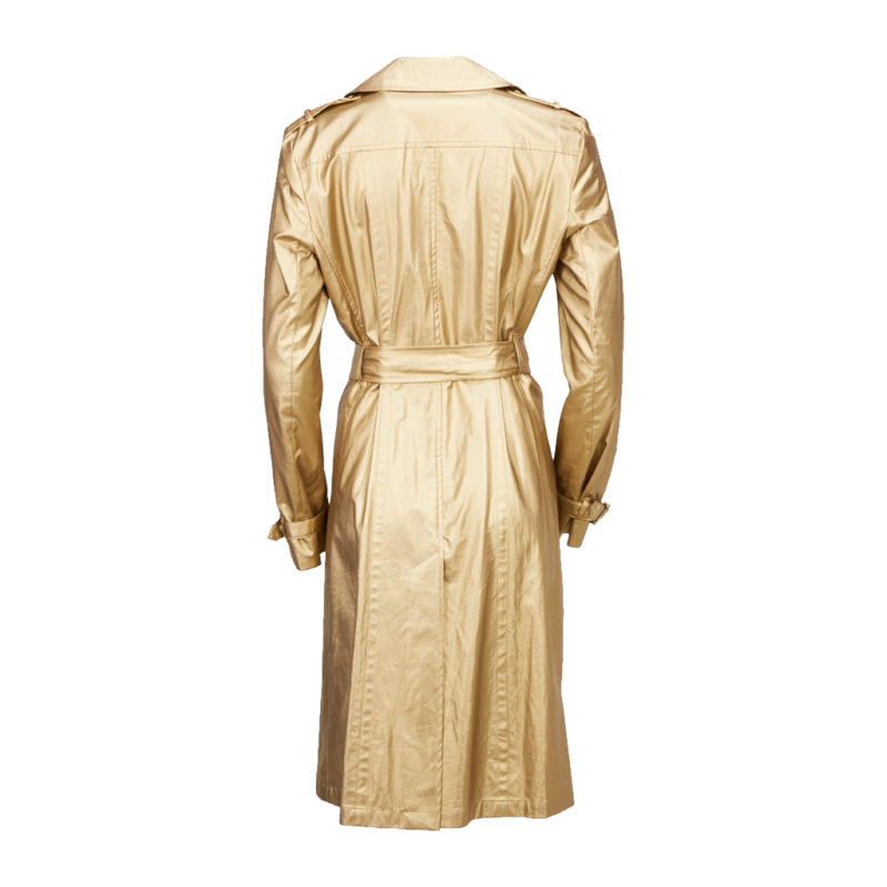Hacks S05 Deborah Vance Gold Coat fashion wear