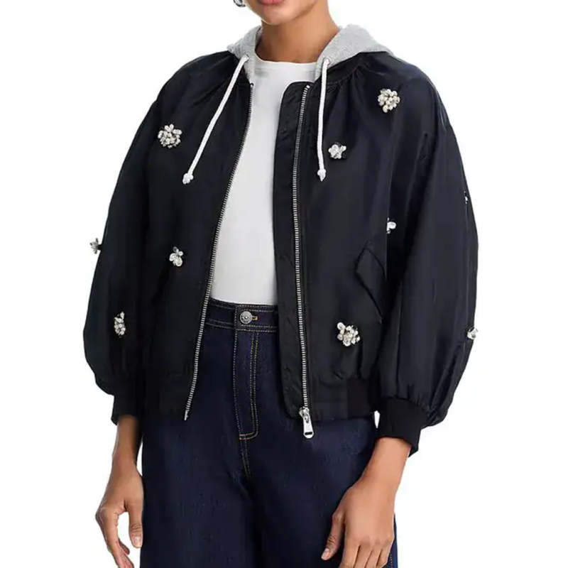 Hacks S05 Kaitlin Olson Black Jacket model style