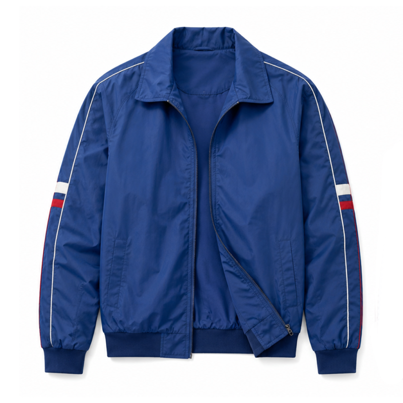 Half Man Mitchell Robertson Bomber Jacket model style