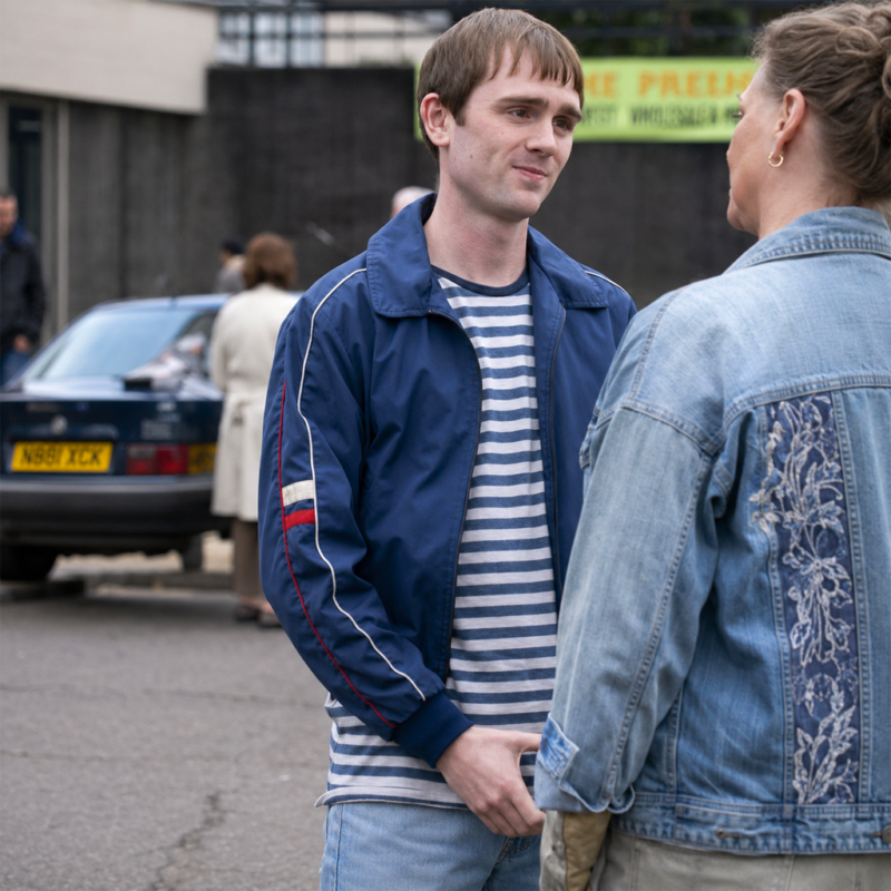 Half Man Mitchell Robertson Bomber Jacket outfit look