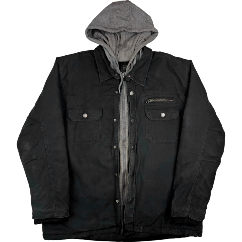 Half Man Young Niall Black Jacket model style