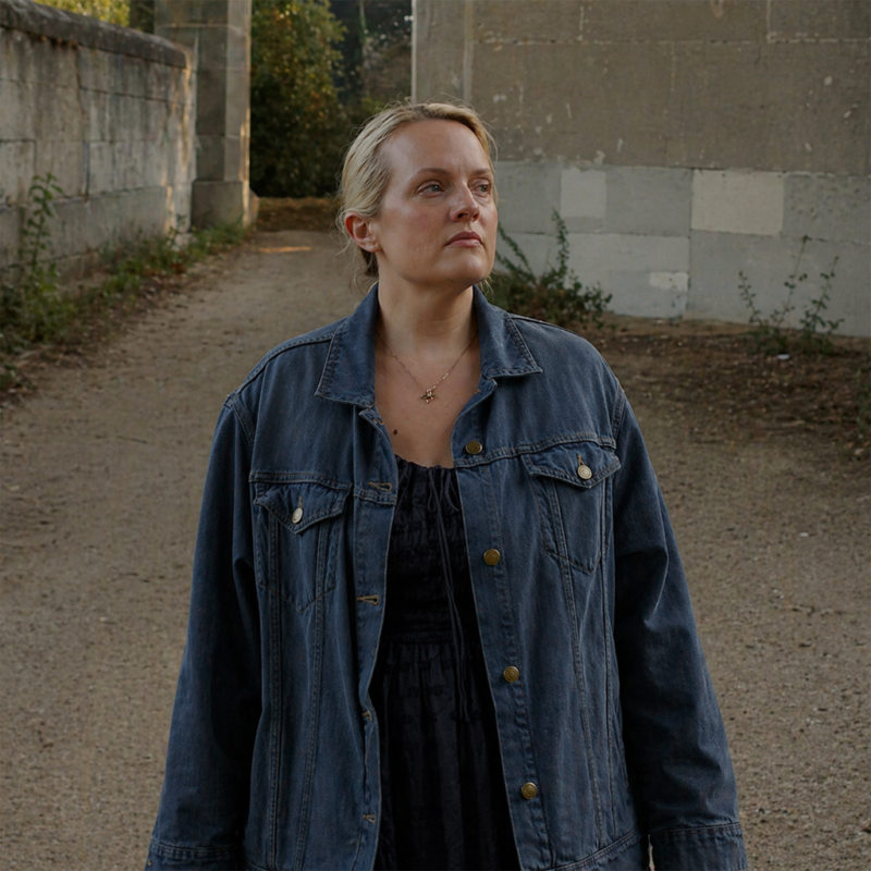 Imperfect Women S01 Elisabeth Moss Blue Jacket outfit look