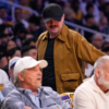 LA Lakers Playoff Game 2026 Leonardo Dicaprio Jacket outfit look