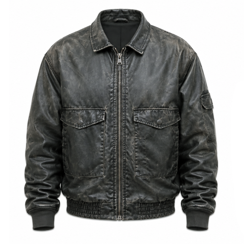 Liminal Yahya Abdul-Mateen II Grey Jacket model style